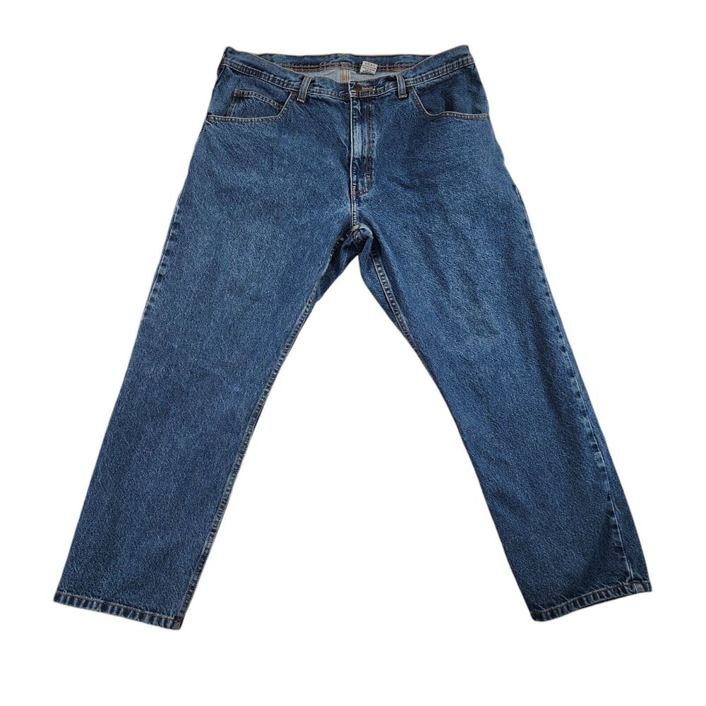 Key Blue Jean Denim Work Jeans Mens 38x30 Durable Heavy Weight Denim Pants
